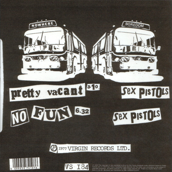 Sex Pistols : Pretty Vacant (7", Single, Ltd, RE)