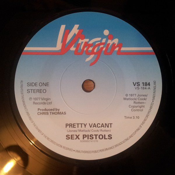 Sex Pistols : Pretty Vacant (7", Single, Ltd, RE)