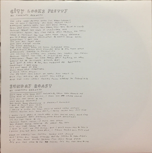 Courtney Barnett : City Looks Pretty (12", RSD, Ltd)