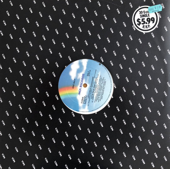 One Way : Let's Talk (12" Version) (12", Maxi)