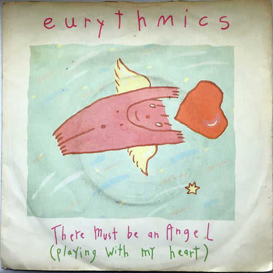 Eurythmics : There Must Be An Angel (Playing With My Heart) (7", Single)