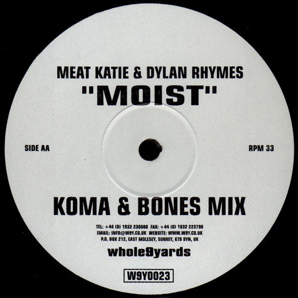 Meat Katie & Dylan Rhymes* : Moist (12")