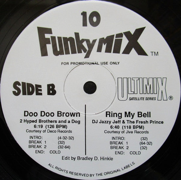 Various : Funkymix 10 (3x12", Comp, Promo)