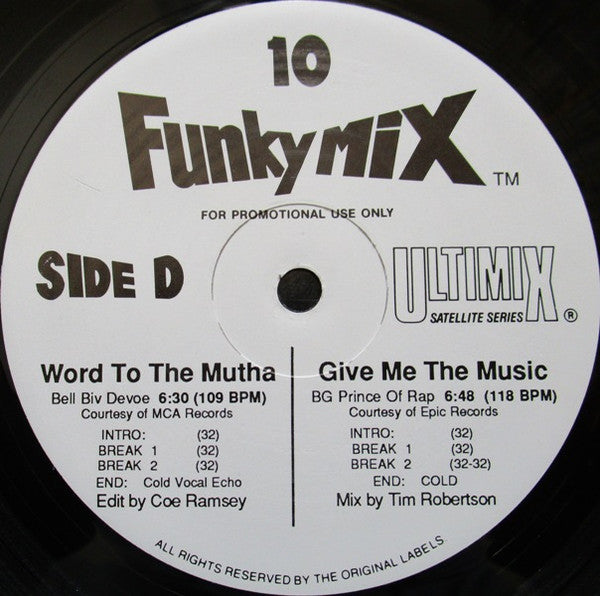 Various : Funkymix 10 (3x12", Comp, Promo)