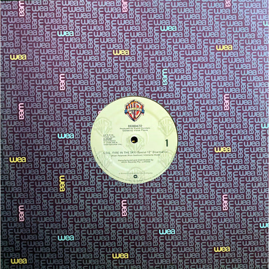 Deodato* : S.O.S. Fire In The Sky (12", Maxi)