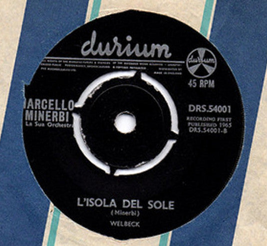 Marcello Minerbi E La Sua Orchestra : Zorba's Dance (7", Single, 4 P)