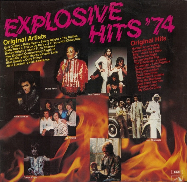 Various : Explosive Hits '74 (LP, Comp, Mono)