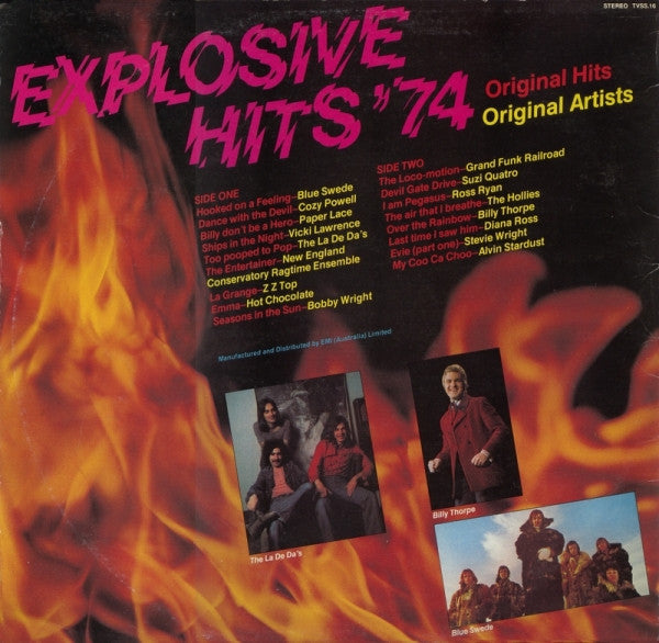 Various : Explosive Hits '74 (LP, Comp, Mono)