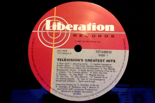 Various : Television's Greatest Hits (65 TV Themes! From The 50's And The 60's) (2xLP, Comp, Gat)