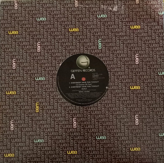 Wang Chung : Everybody Have Fun Tonight (12", Single)