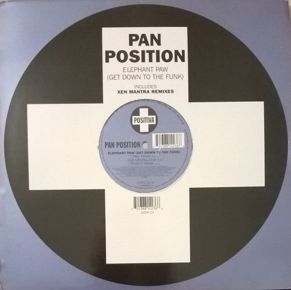 Pan Position : Elephant Paw (Get Down To The Funk) (12", Single)