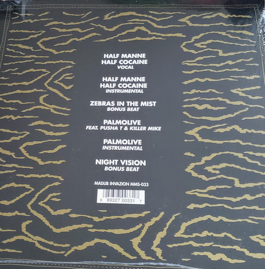Freddie Gibbs & Madlib : Half Manne Half Cocaine (12")