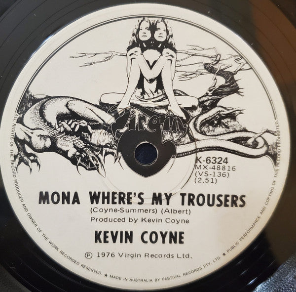 Kevin Coyne : Don't Make Waves (7", Single)