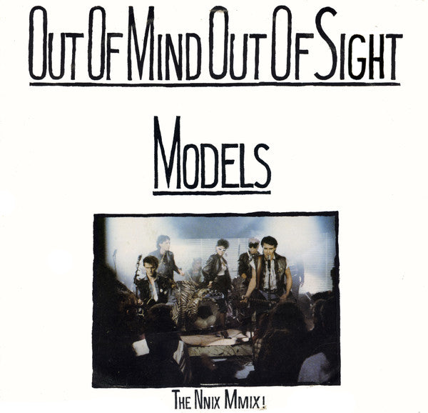 Models (2) : Out Of Mind Out Of Sight (12", Single, Ltd)