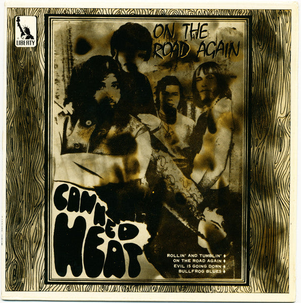 Canned Heat : On The Road Again (7", EP, RE)