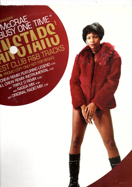 Leah McCrae : Can I Get Busy One Time (12", Promo)