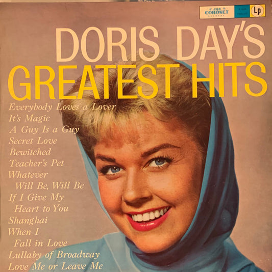 Doris Day : Doris Day's Greatest Hits (LP, Comp, Mono, RE)