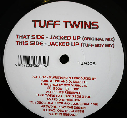 Tuff Twins : Jacked Up (12")