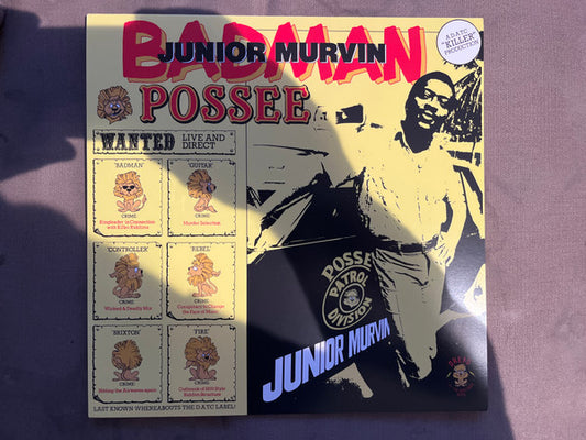 Junior Murvin : Badman Possee (LP, Album, Ltd, Num, RE, Yel)