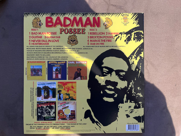 Junior Murvin : Badman Possee (LP, Album, Ltd, Num, RE, Yel)