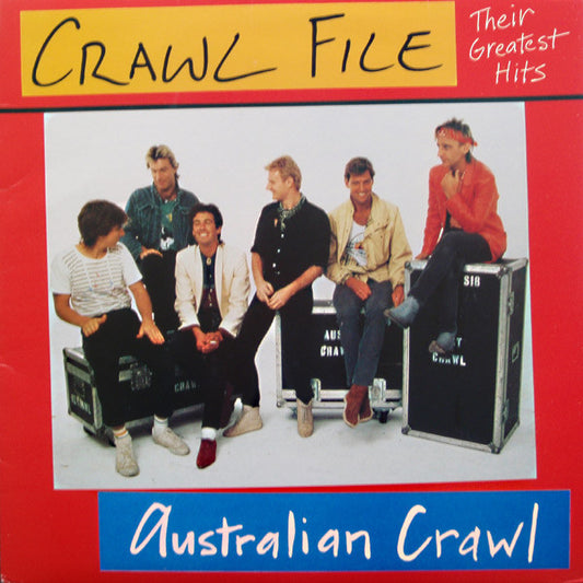 Australian Crawl : Crawl File - Their Greatest Hits (LP, Comp)
