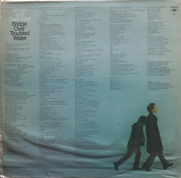 Simon & Garfunkel : Bridge Over Troubled Water (LP, Album, RE)