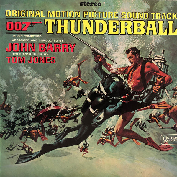 John Barry : Thunderball (Original Motion Picture Soundtrack) (LP, Album, RE)