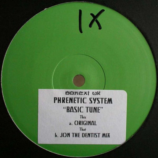 Phrenetic System : Basic Tune (12", Sti)