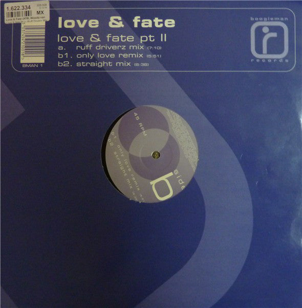 Love & Fate* : Love & Fate Pt II (12")