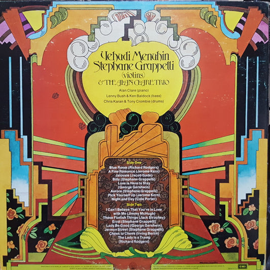 Yehudi Menuhin, Stephane Grappelli* & The Alan Clare Trio* : Jalousie (LP, Album, Gat)