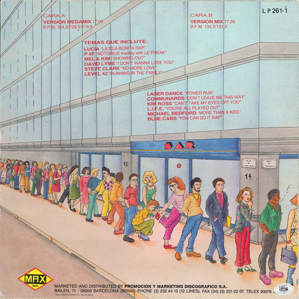 Various : Max Mix 5 (LP, Comp, Mixed)