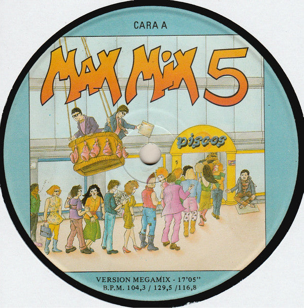 Various : Max Mix 5 (LP, Comp, Mixed)