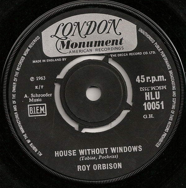 Roy Orbison : Lana (7", Single)