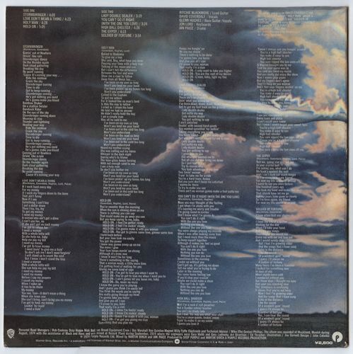 Deep Purple : Stormbringer (LP, Album, RE)