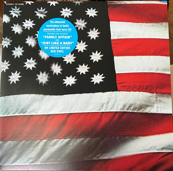 Sly & The Family Stone : There's A Riot Goin' On (LP, Album, Ltd, RE, Red)