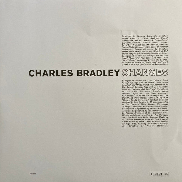 Charles Bradley : Changes (LP, Album, RE)