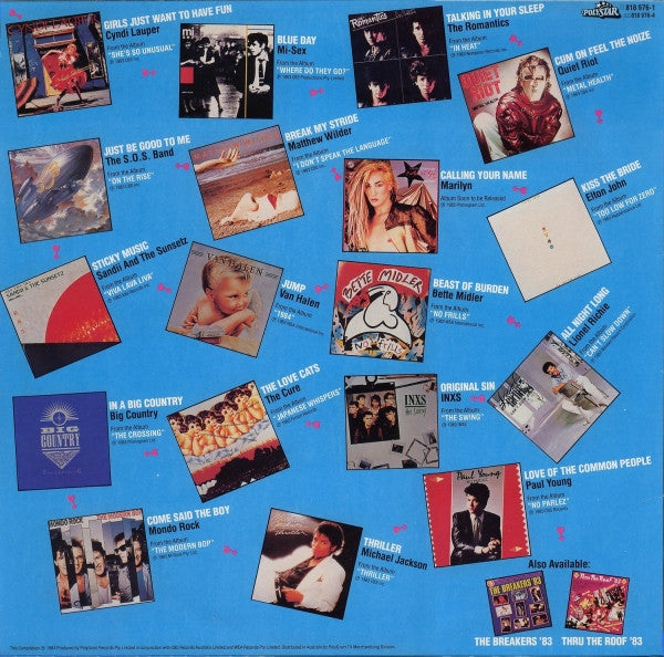 Various : Throbbin '84 (LP, Comp)