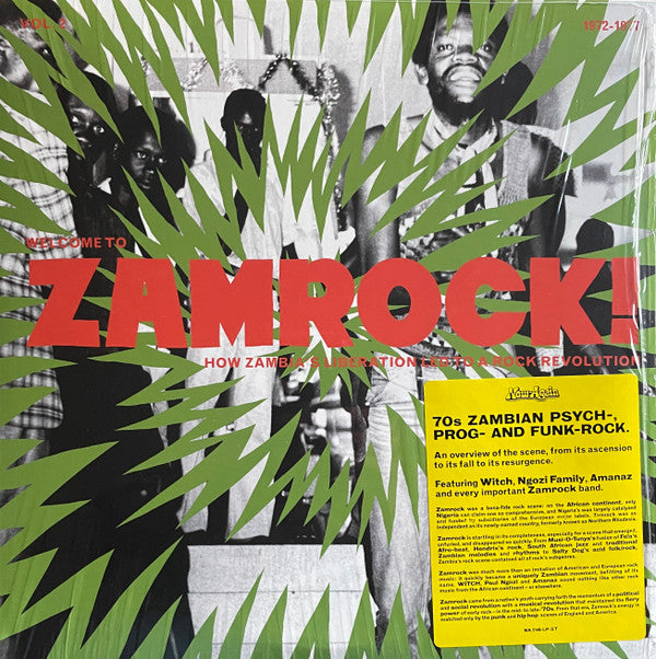 Various : Welcome To Zamrock! - Vol.2 (2xLP, Comp, RE)
