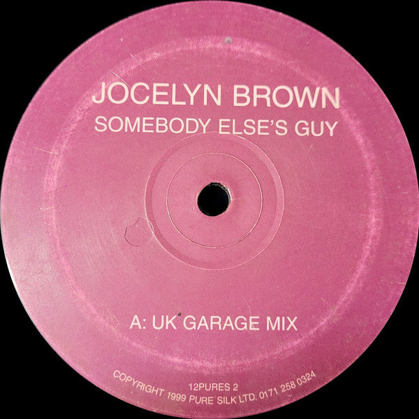 Jocelyn Brown : Somebody Else's Guy (12")