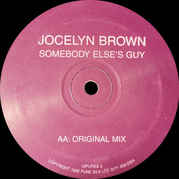 Jocelyn Brown : Somebody Else's Guy (12")