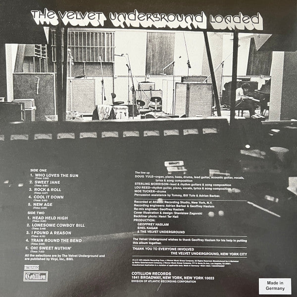 The Velvet Underground : Loaded (LP, Album, Ltd, RE, Cle)