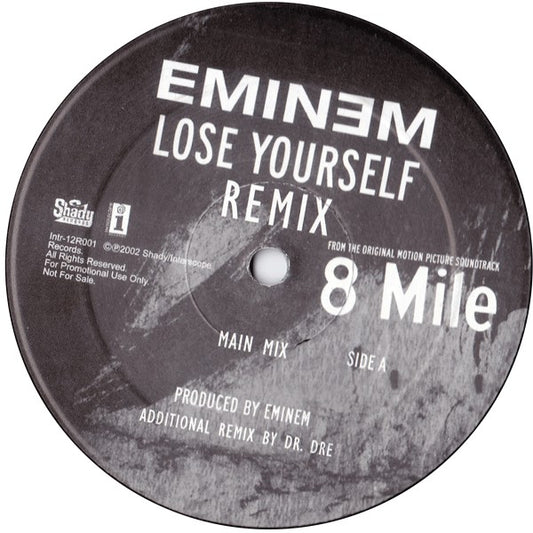 Eminem : Lose Yourself (Remix) (12", Promo)