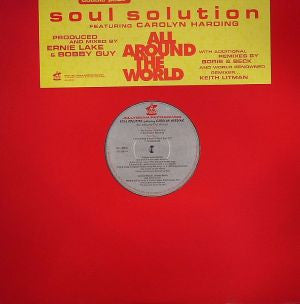 Soul Solution Featuring Carolyn Harding : All Around The World (2x12")