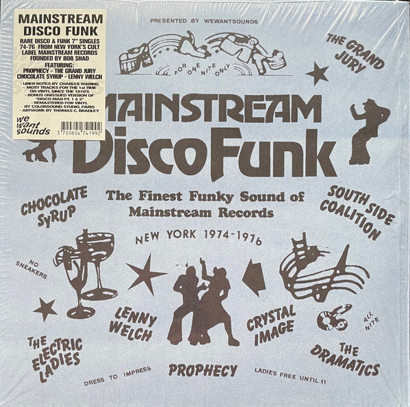 Various : Mainstream Disco Funk (The Finest Funky Sound Of Mainstream Records New York 1974-1976) (LP, Comp, RM)