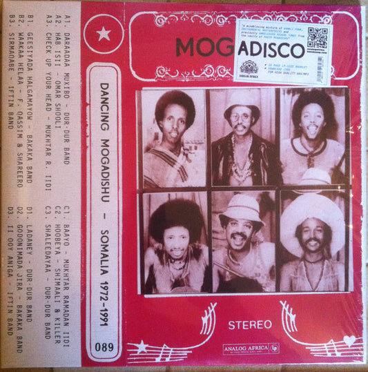 Various : Mogadisco (Dancing Mogadishu - Somalia 1972​-​1991) (2xLP, Comp, RP)