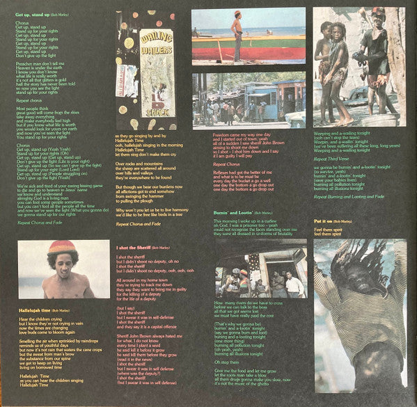 The Wailers : Burnin' (LP, Album, Num, RE, Gat)