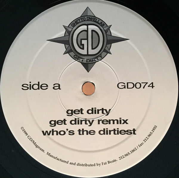 The Ghetto Dwellas : Get Dirty (12")