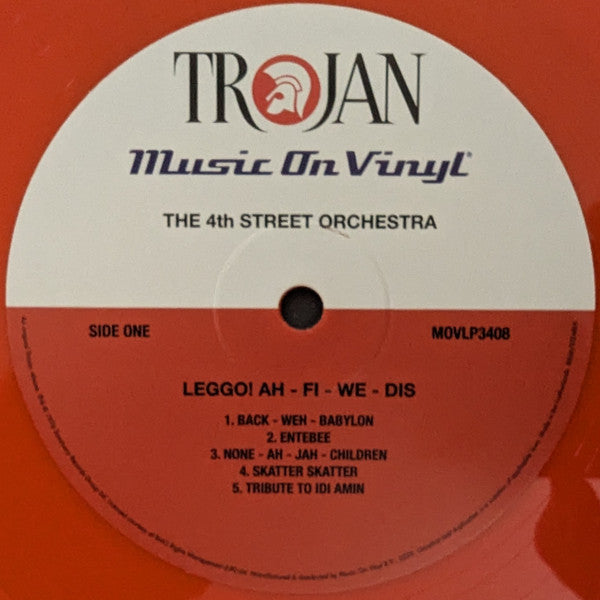 The 4th Street Orchestra : Leggo! Ah-Fe-We-Dis (LP, Ltd, Num, Ora)