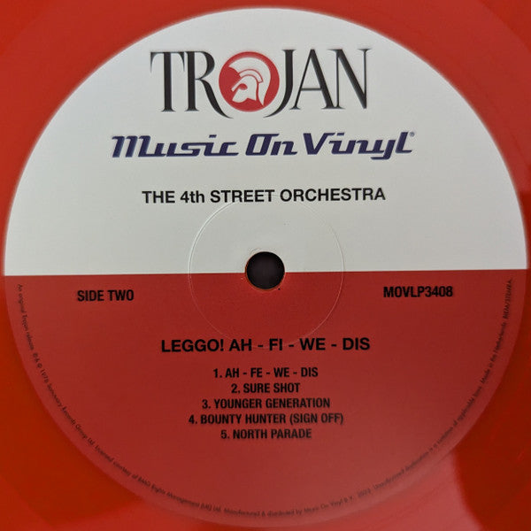 The 4th Street Orchestra : Leggo! Ah-Fe-We-Dis (LP, Ltd, Num, Ora)