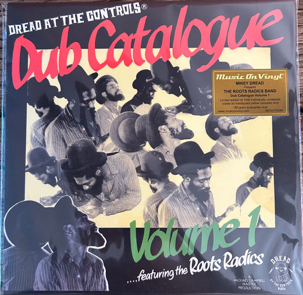 The Roots Radics : Dub Catalogue Volume 1 (LP, Ltd, Num, RE, Yel)